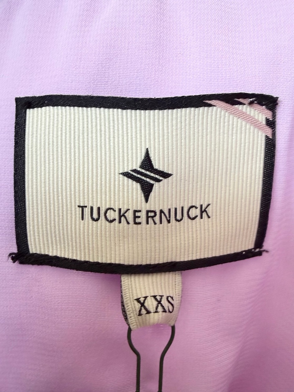 Tuckernuck Lilac Lace 3D Floral Mini Dress Puff Sleeve NWT XXS - Picture 4 of 6